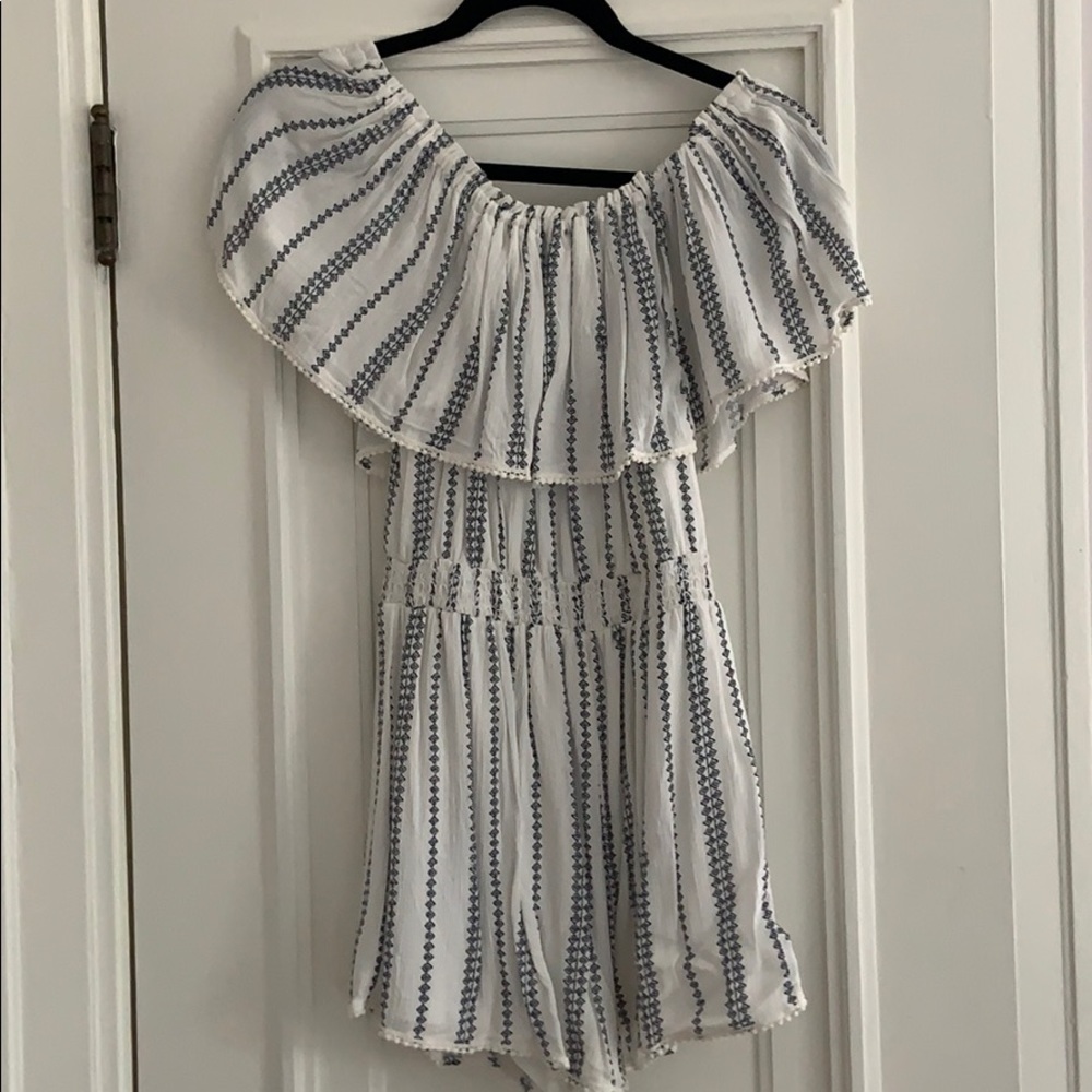 Off The Should Romper From Lulus - image 4